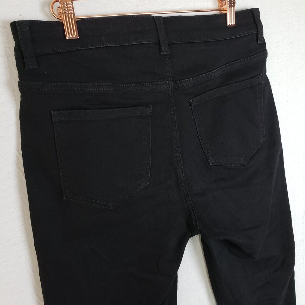 Universal Standard Mid Rise Skinny Jeans Black size 10 Stretch - Picture 9 of 10
